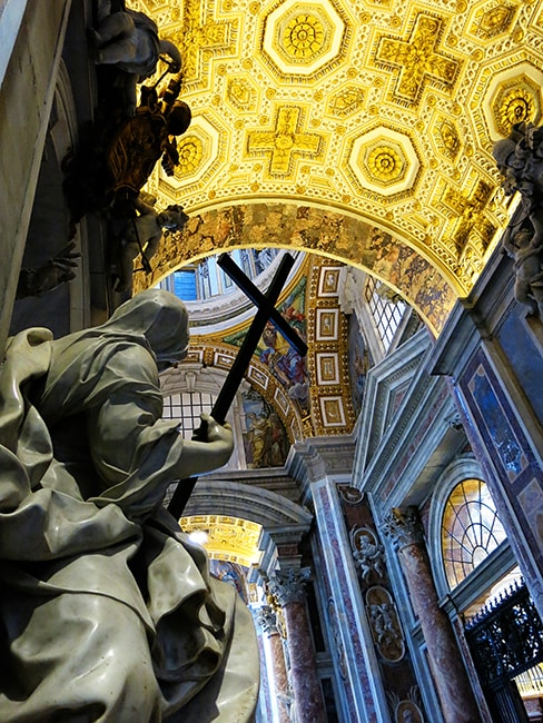Things to See in Rome - Inside St Peter's Basilica