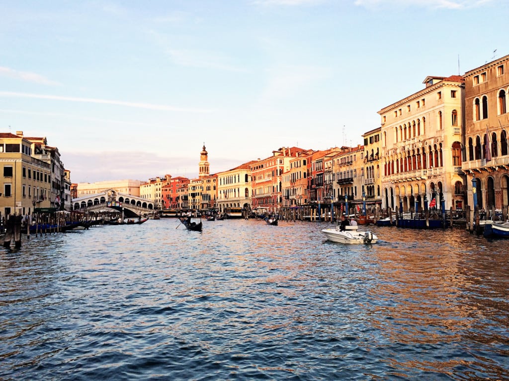 Attractions in Venice - the Grand canal