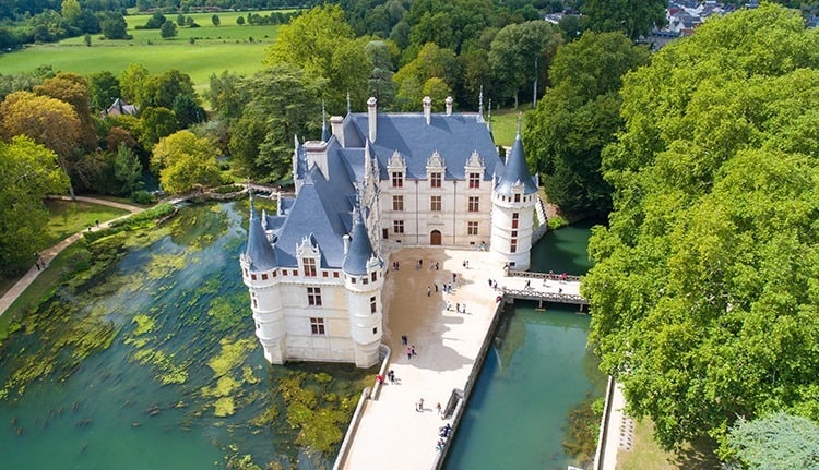 Château d'Azay le Rideau, Loire Valley, France