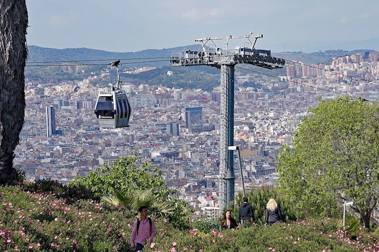 Montjuïc Cable Car with Kids