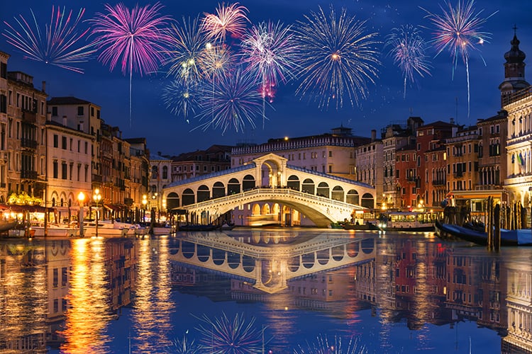 best family holiday destinations in december in Venice, Italy