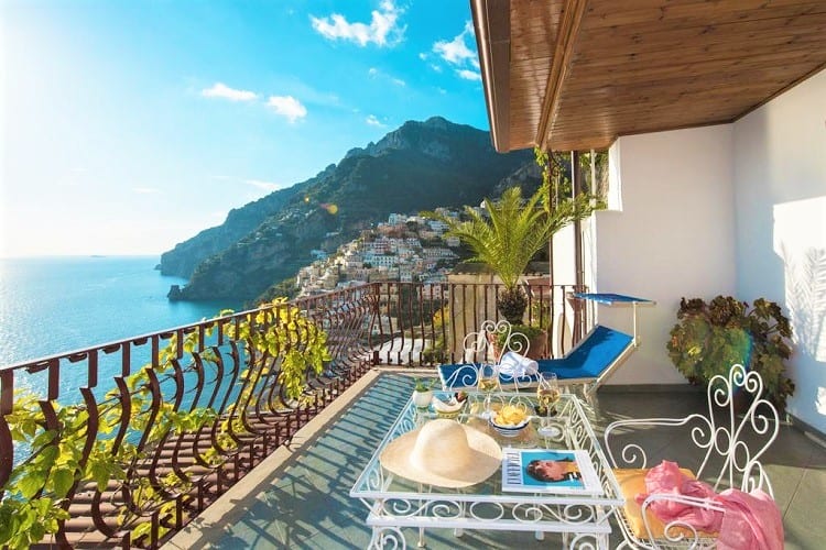 Top Hotels in Positano - Hotel Eden Roc - View