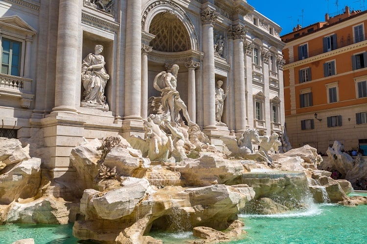 2 Days in Rome - Trevi Fountain