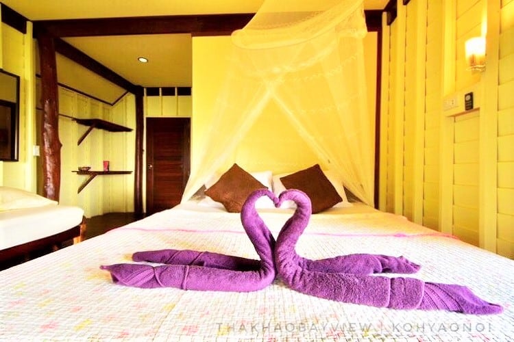 Tha Khao Bay View - Best Koh Yao Noi Resort - Room