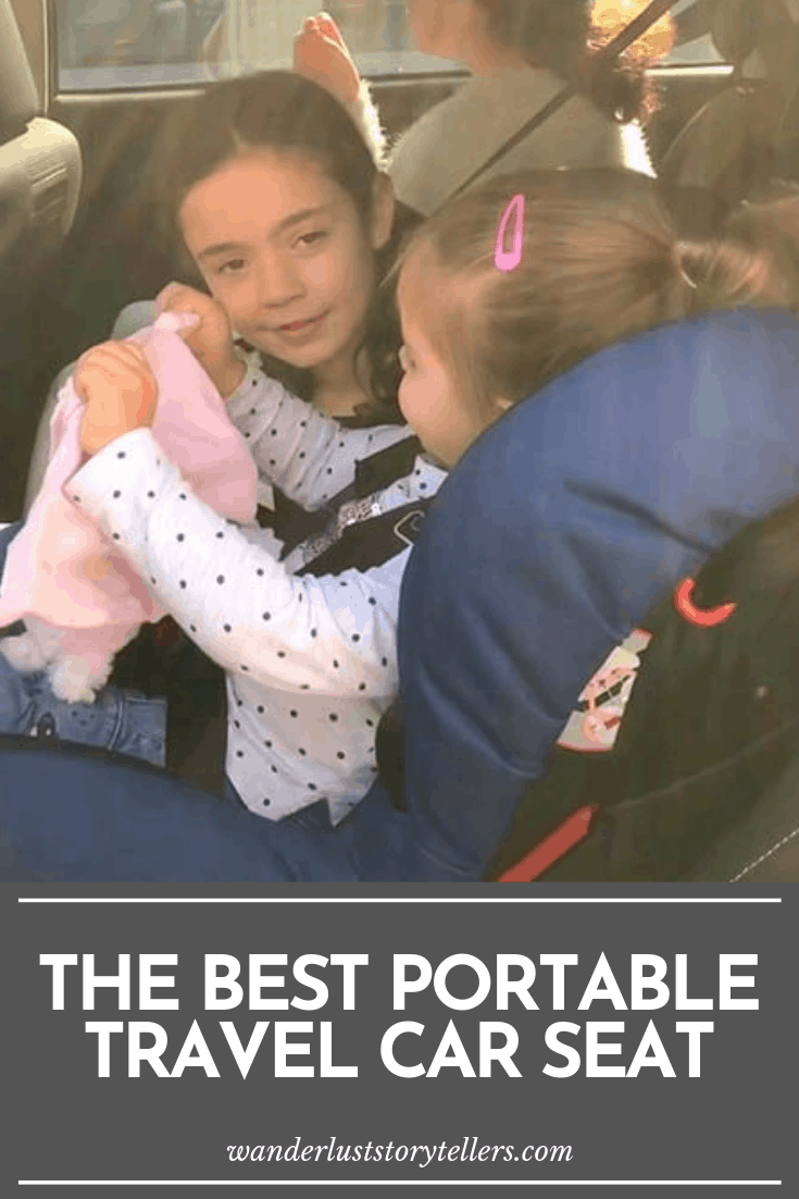 Portable car seat for 2 year old