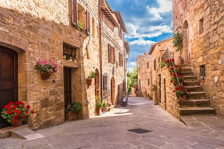 best small towns in tuscany - Pienza
