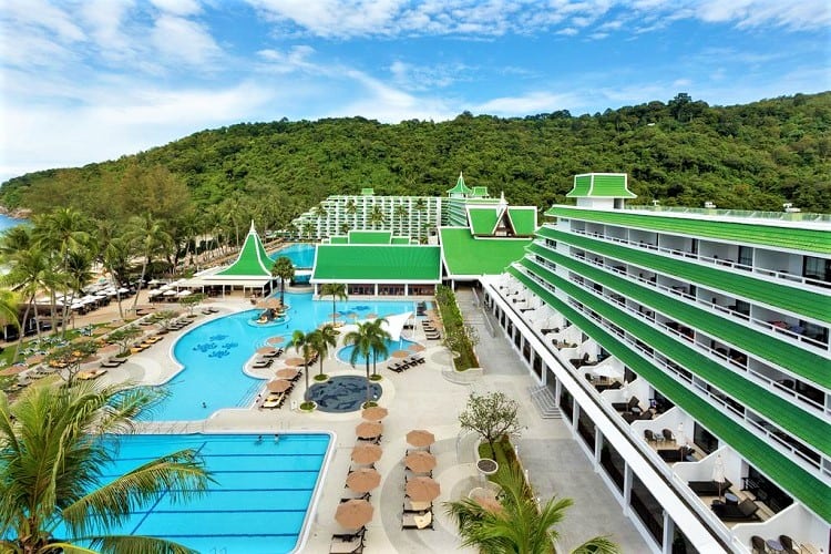 Best Phuket Accommodation on the Beach - Le Meridien Phuket Beach Resort - View