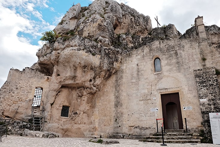 Church Madonna de Idris in Matera