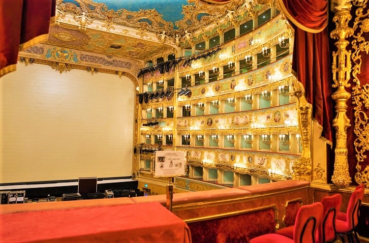 Romantic Things to do in Venice - Watch a show at the La Fenice Theatr