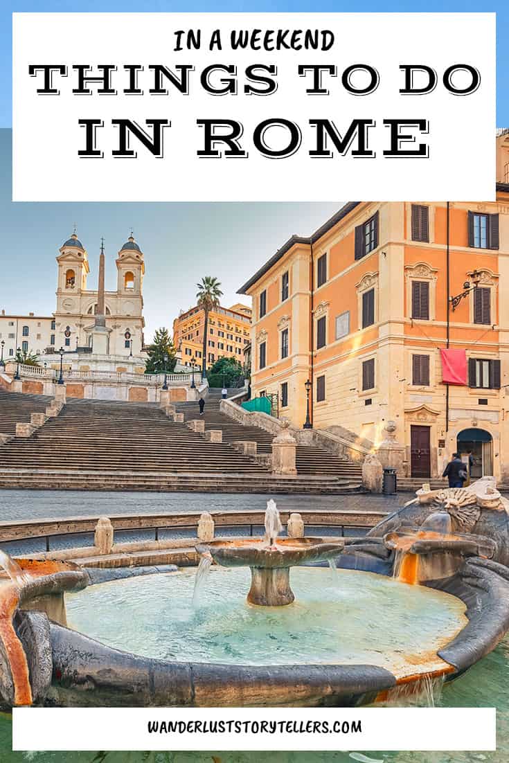 Things to do in Rome in a Weekend
