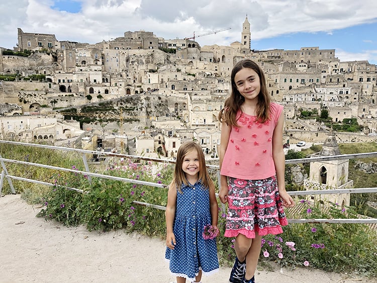 What to see in Matera Southern Italy with Kids