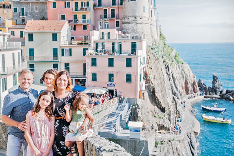 How to sese the five Cinque Terre Towns in Italy - Cinque Terre with Kids