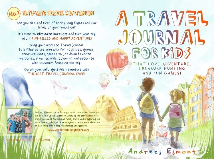 A Travel Journal For Kids - Andrzej Ejmont - Cover