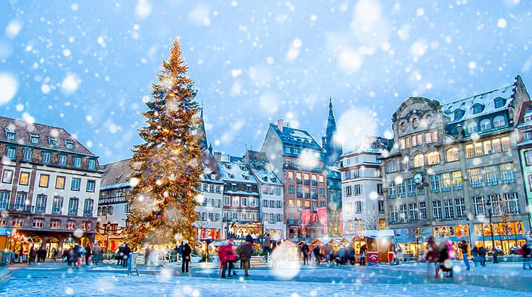 Strasbourg France in December