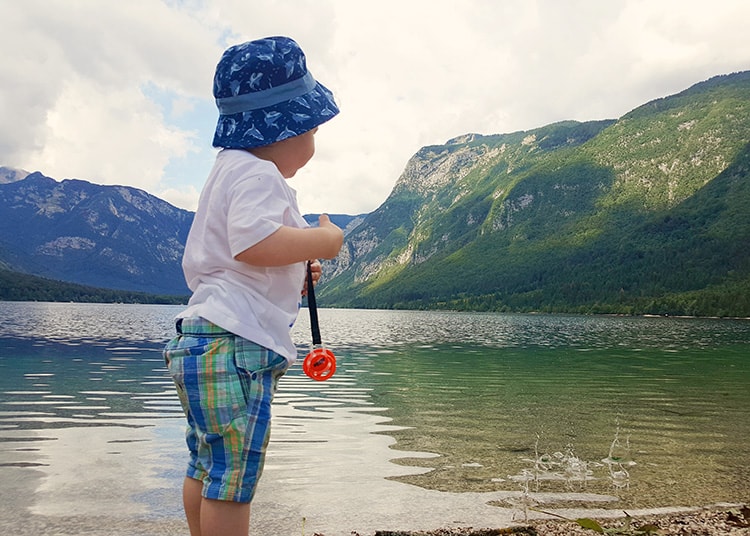 lake bohinj slovenia with a toddler by passports and adventures